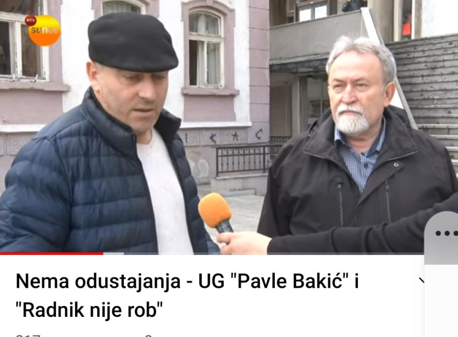 Детаљ са девете дебате испред зграде општине Аранђеловац