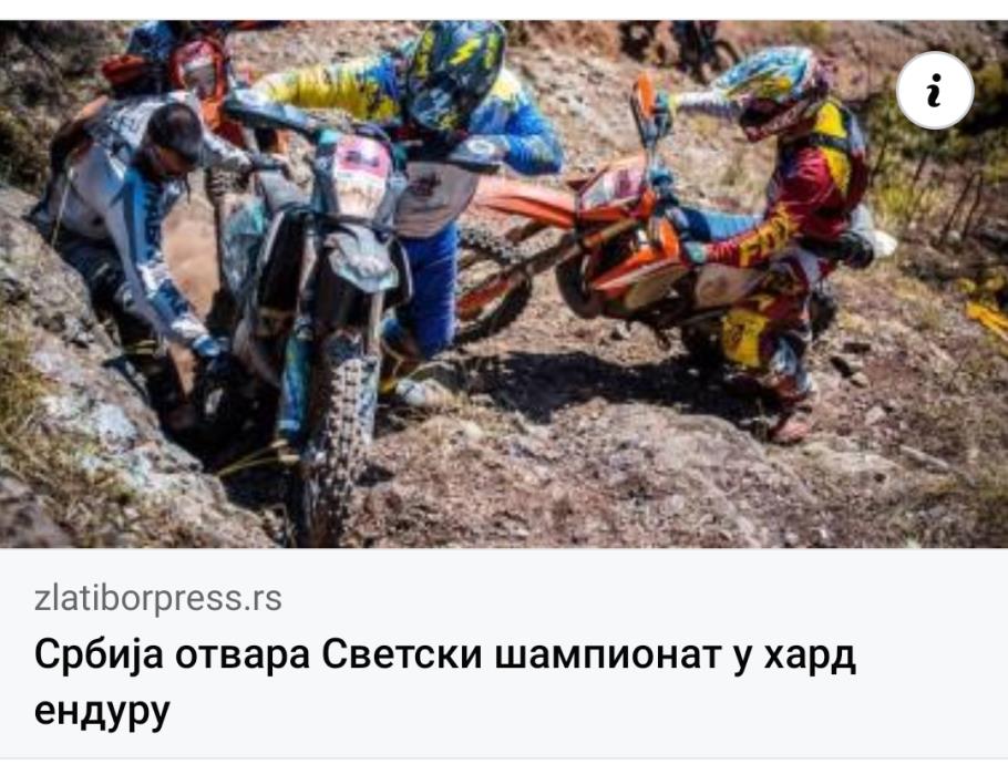 Hard-enduro мотоциклисти (извор: фејсбук профил Милана Стаматовића, преузето 8. маја 2023. године)