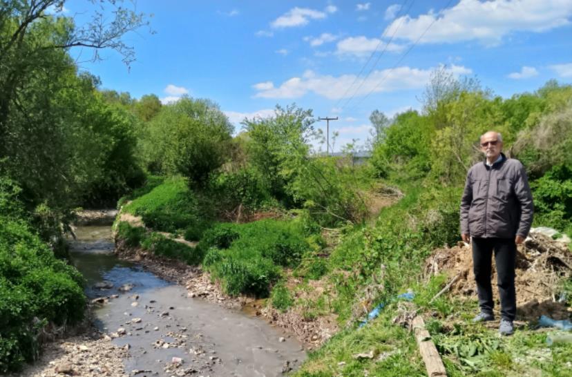 Слободан Дамњановић на обали Кубршнице